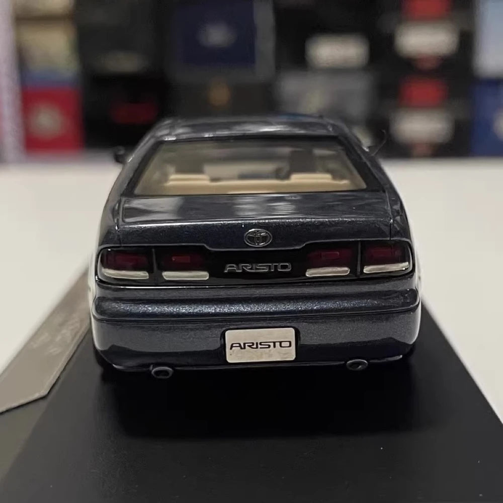 [Hi-Story] 1:43 Toyota 1991 Aristo JZS147 Gray Model Car Die-Cast