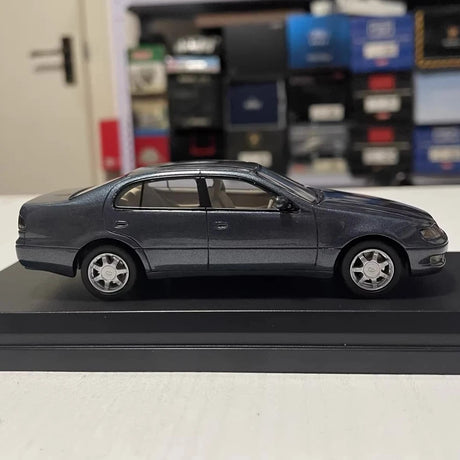[Hi-Story] 1:43 Toyota 1991 Aristo JZS147 Gray Model Car Die-Cast