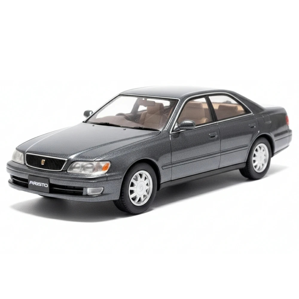 [Hi-Story] 1:43 Toyota 1991 Aristo JZS147 Gray Model Car Die-Cast
