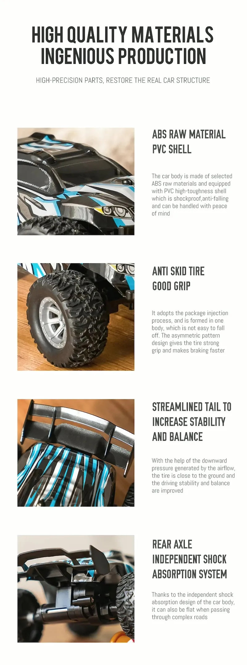 1:32 Scale High-Speed RC Off-Road Car - Dual-Channel Mini Rock Crawler RC Car