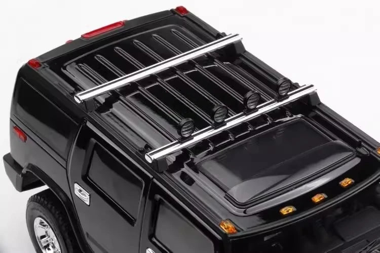 [Highway61] 1:18 Hummer 2002 H2 noir voiture miniature Die-Cast