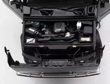 [Highway61] 1:18 Hummer 2002 H2 noir voiture miniature Die-Cast
