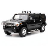 [Highway61] 1:18 Hummer 2002 H2 noir voiture miniature Die-Cast