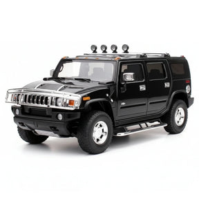[Highway61] 1:18 Hummer 2002 H2 noir voiture miniature Die-Cast