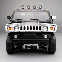 [Highway61] 1:18 Hummer 2002 H2 zwart modelauto Die-Cast