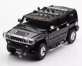 [Highway61] 1:18 Hummer 2002 H2 noir voiture miniature Die-Cast