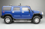 [Highway61] 1:18 Hummer 2002 H2 Blue Model Car Die-Cast