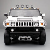 [Highway61] 1:18 Hummer 2002 H2 White Model Car Die-Cast