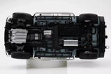 [Highway61] 1:18 Hummer 2002 H2 White Model Car Die-Cast