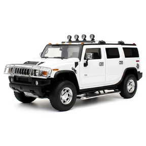 [Highway61] 1:18 Hummer 2002 H2 White Model Car Die-Cast