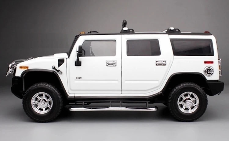 [Highway61] 1:18 Hummer 2002 H2 ホワイト モデルカー Die-Cast
