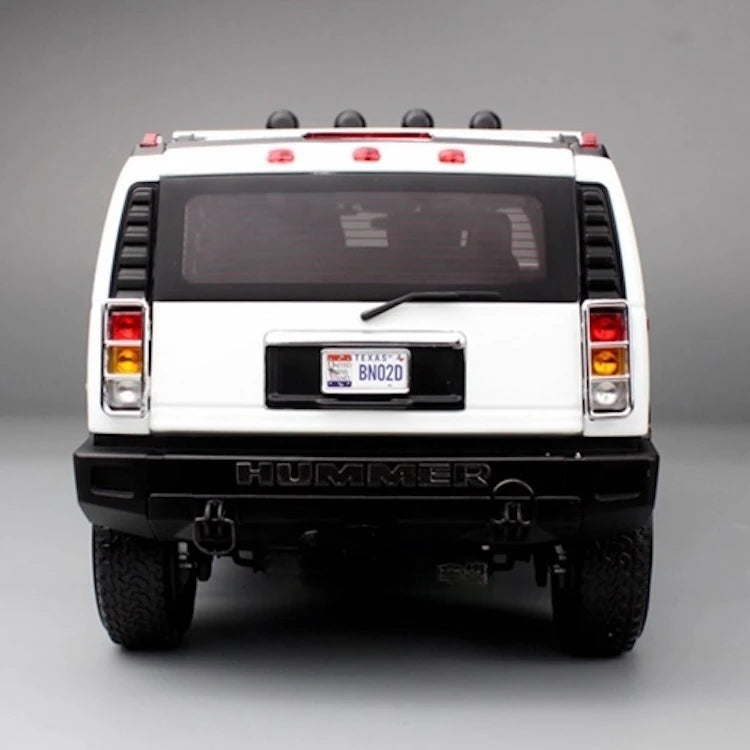 [Highway61] 1:18 Hummer 2002 H2 ホワイト モデルカー Die-Cast