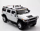 [Highway61] 1:18 Hummer 2002 H2 White Model Car Die-Cast