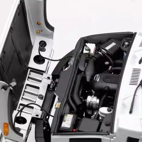 [Highway61] 1:18 Hummer 2002 H2 White Model Car Die-Cast