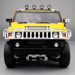 [Highway61] 1:18 Hummer 2002 H2 giallo modellino di auto Die-Cast