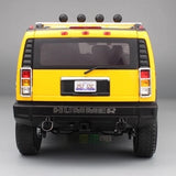 [Highway61] 1:18 Hummer 2002 H2 Yellow Model Car Die-Cast