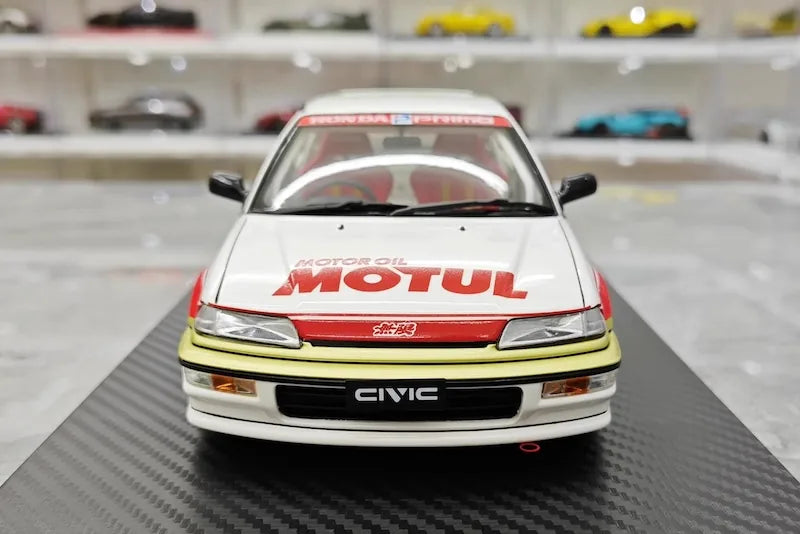 1:18 Honda 1987 Civic EF SiR Motor Sport Die Cast Model Car