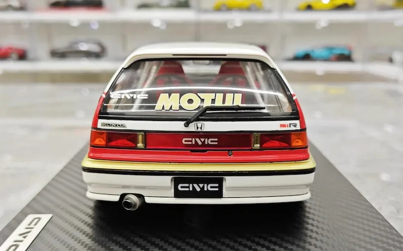 1:18 Honda 1987 Civic EF SiR Motor Sport Die Cast Model Car