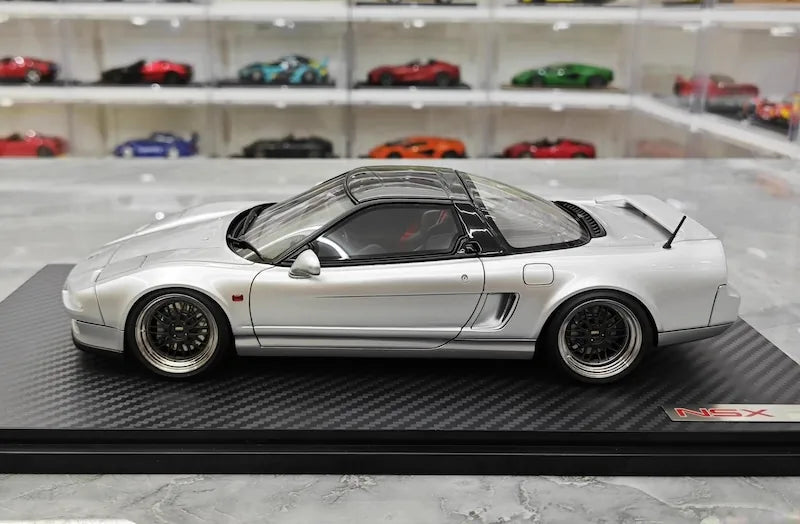 1:18 Honda 1990 NSX NA1 Silver Die Cast Model Car