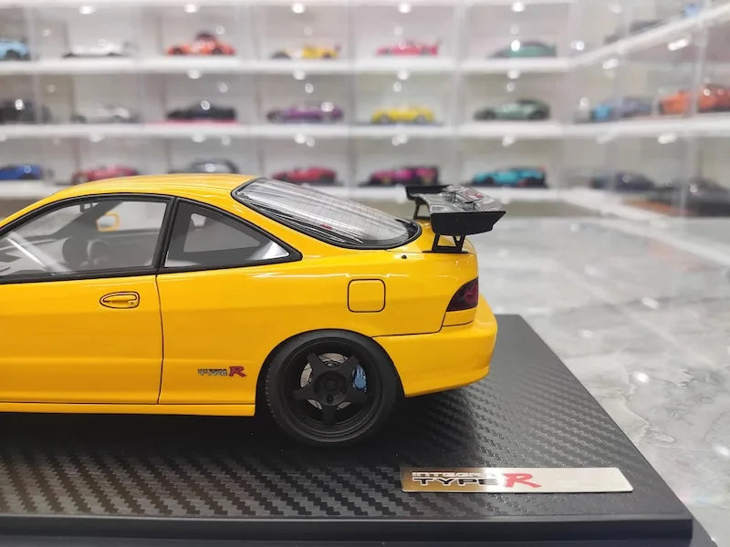 1:18 Honda 1995 Integra Type R DC2 Yellow Die Cast Model Car