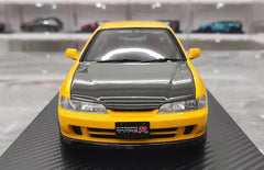 1:18 Honda 1995 Integra Type R DC2 Yellow Die Cast Model Car