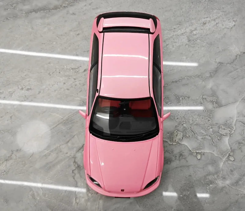 1:18 Honda 1997 Civic Type R EK9 Pink Die Cast Model Car