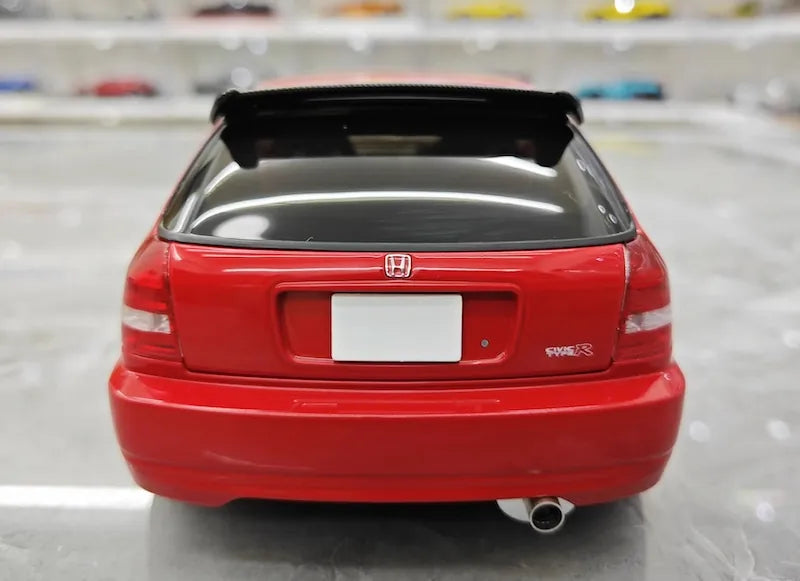 1:18 Honda 1997 Civic Type R EK9 Red/Black Die Cast Model Car
