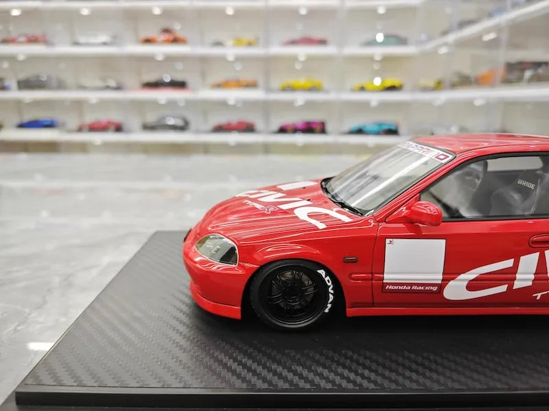 1:18 Honda 1997 Civic Type R EK9 Red Die Cast Model Car