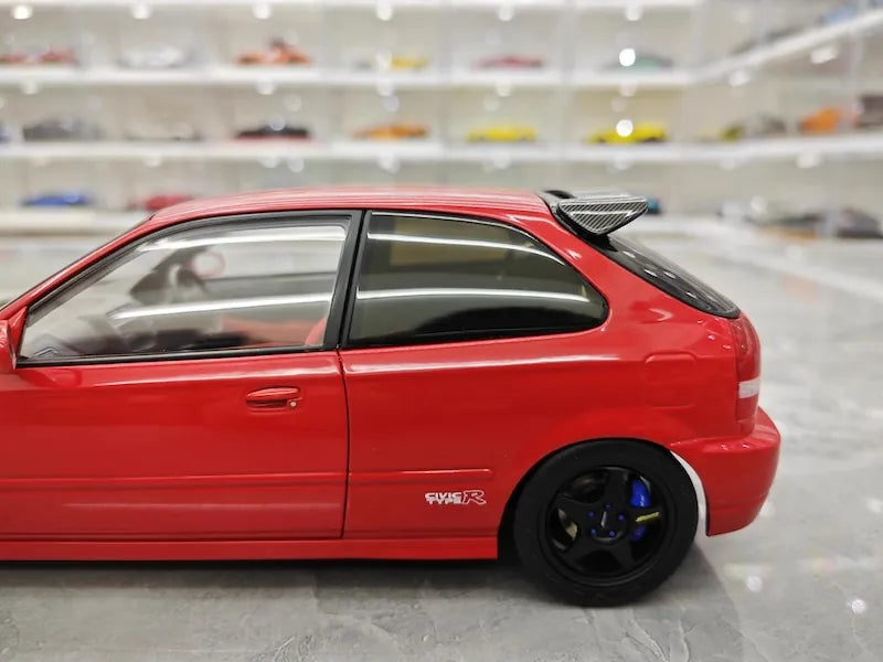 1:18 Honda 1997 Civic Type R EK9 Red/Black Die Cast Model Car