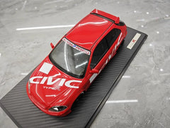 1:18 Honda 1997 Civic Type R EK9 Red Die Cast Model Car