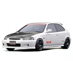 1:18 Honda 1997 Civic Type R EK9 White/Black Die Cast Model Car