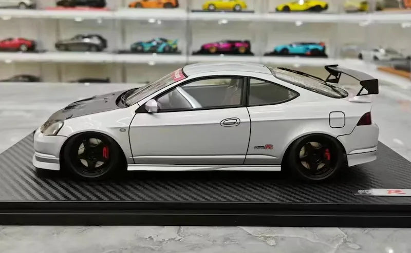 1:18 Honda 2001 Integra Type R DC5 Silver Die Cast Model Car