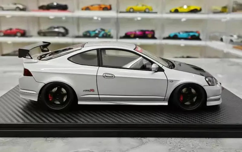 1:18 Honda 2001 Integra Type R DC5 Silver Die Cast Model Car