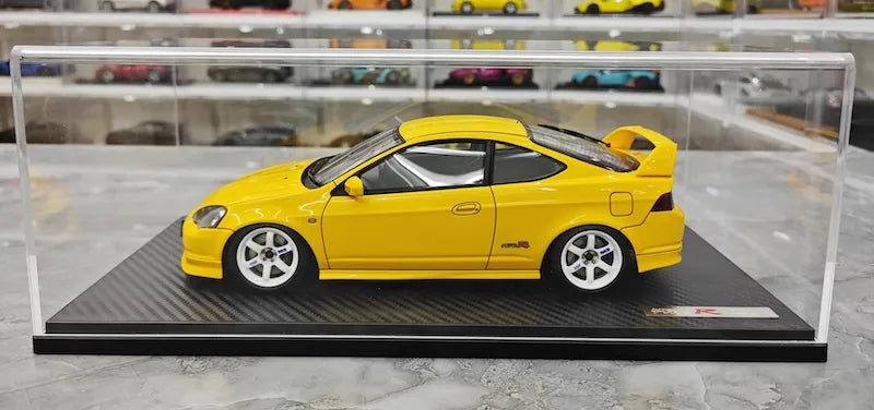 1:18 Honda 2001 Integra Type R DC5 Yellow Die Cast Model Car