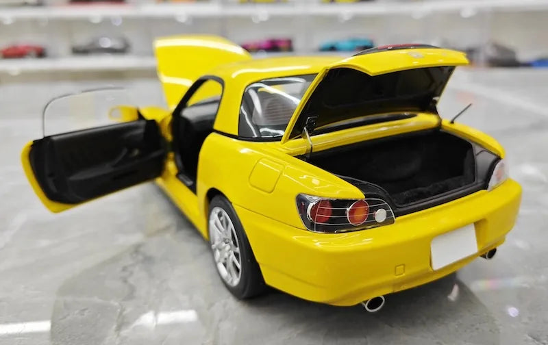 1:18 Honda 2005 S2000 AP2 Yellow Die Cast Model Car