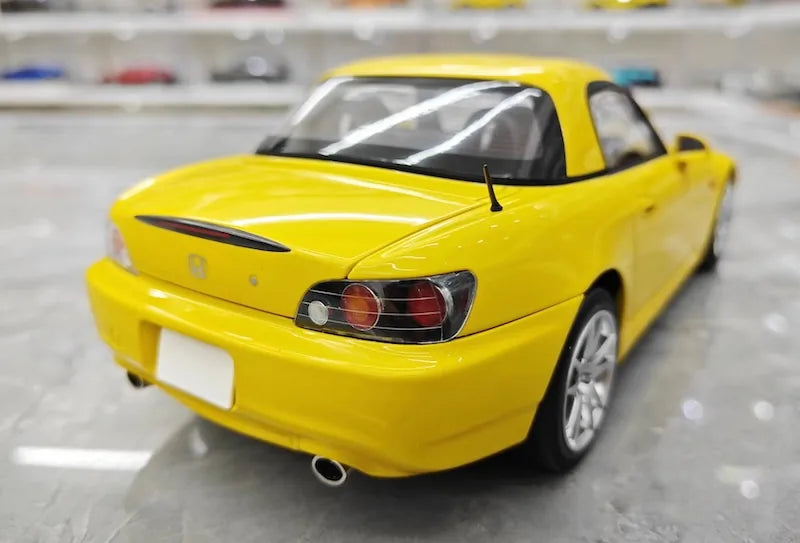 1:18 Honda 2005 S2000 AP2 Yellow Die Cast Model Car