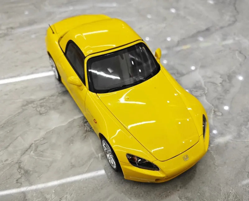 1:18 Honda 2005 S2000 AP2 Yellow Die Cast Model Car