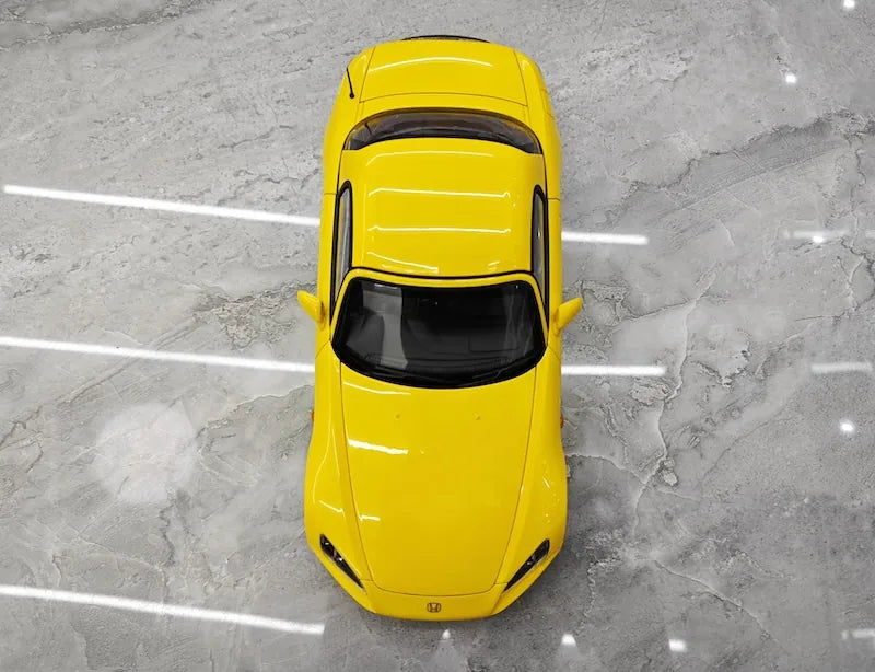 1:18 Honda 2005 S2000 AP2 Yellow Die Cast Model Car