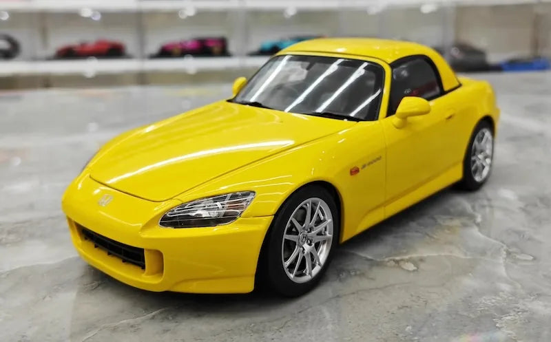 1:18 Honda 2005 S2000 AP2 Yellow Die Cast Model Car