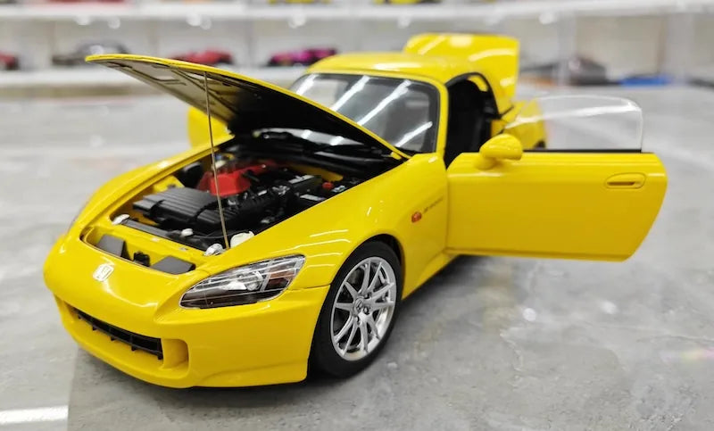 1:18 Honda 2005 S2000 AP2 Yellow Die Cast Model Car