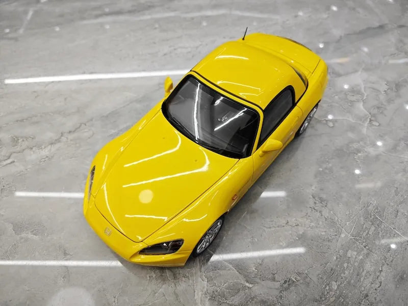 1:18 Honda 2005 S2000 AP2 Yellow Die Cast Model Car