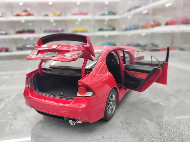 1:18 Honda 2007 Civic Type R FD2 Red Die Cast Model Car