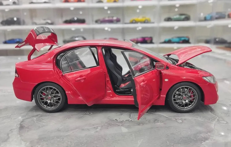 1:18 Honda 2007 Civic Type R FD2 Red Die Cast Model Car