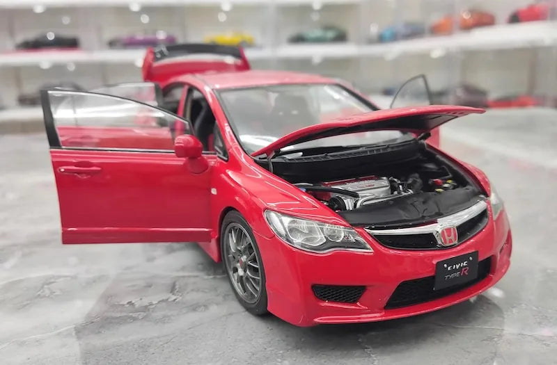 1:18 Honda 2007 Civic Type R FD2 Red Die Cast Model Car