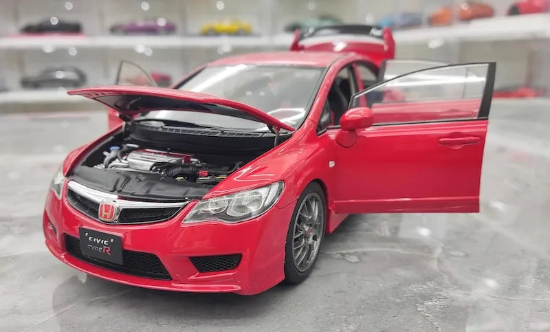 1:18 Honda 2007 Civic Type R FD2 Red Die Cast Model Car
