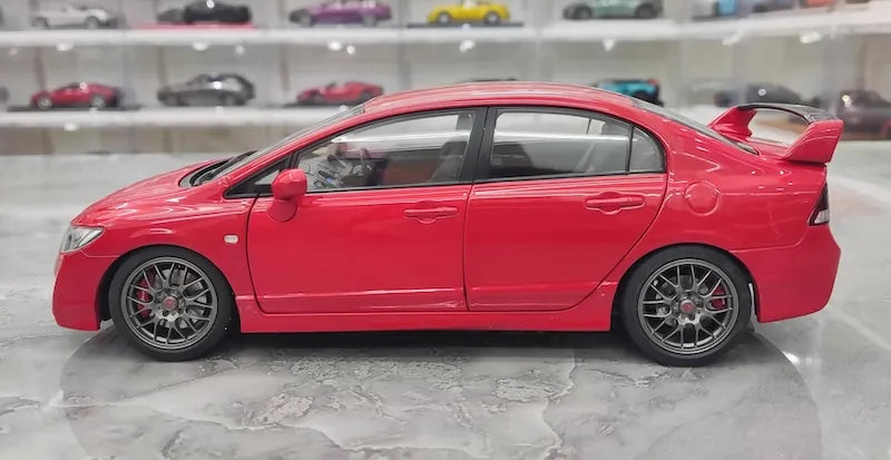 1:18 Honda 2007 Civic Type R FD2 Red Die Cast Model Car