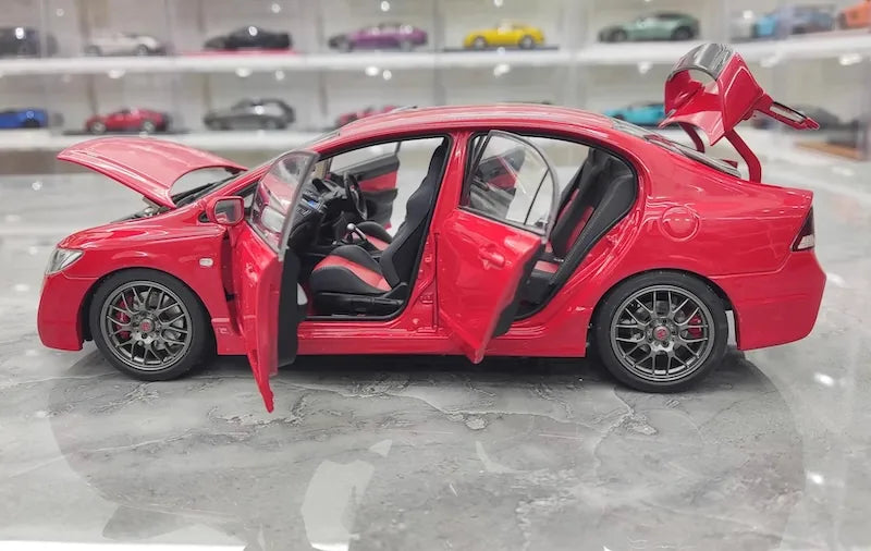 1:18 Honda 2007 Civic Type R FD2 Red Die Cast Model Car
