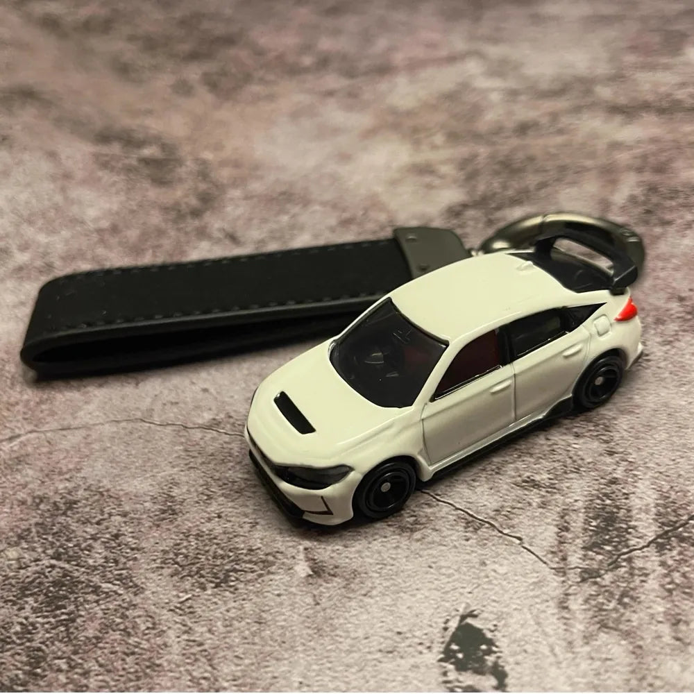 Honda Civic Type R Keychains 1:64 Model Car Keychain