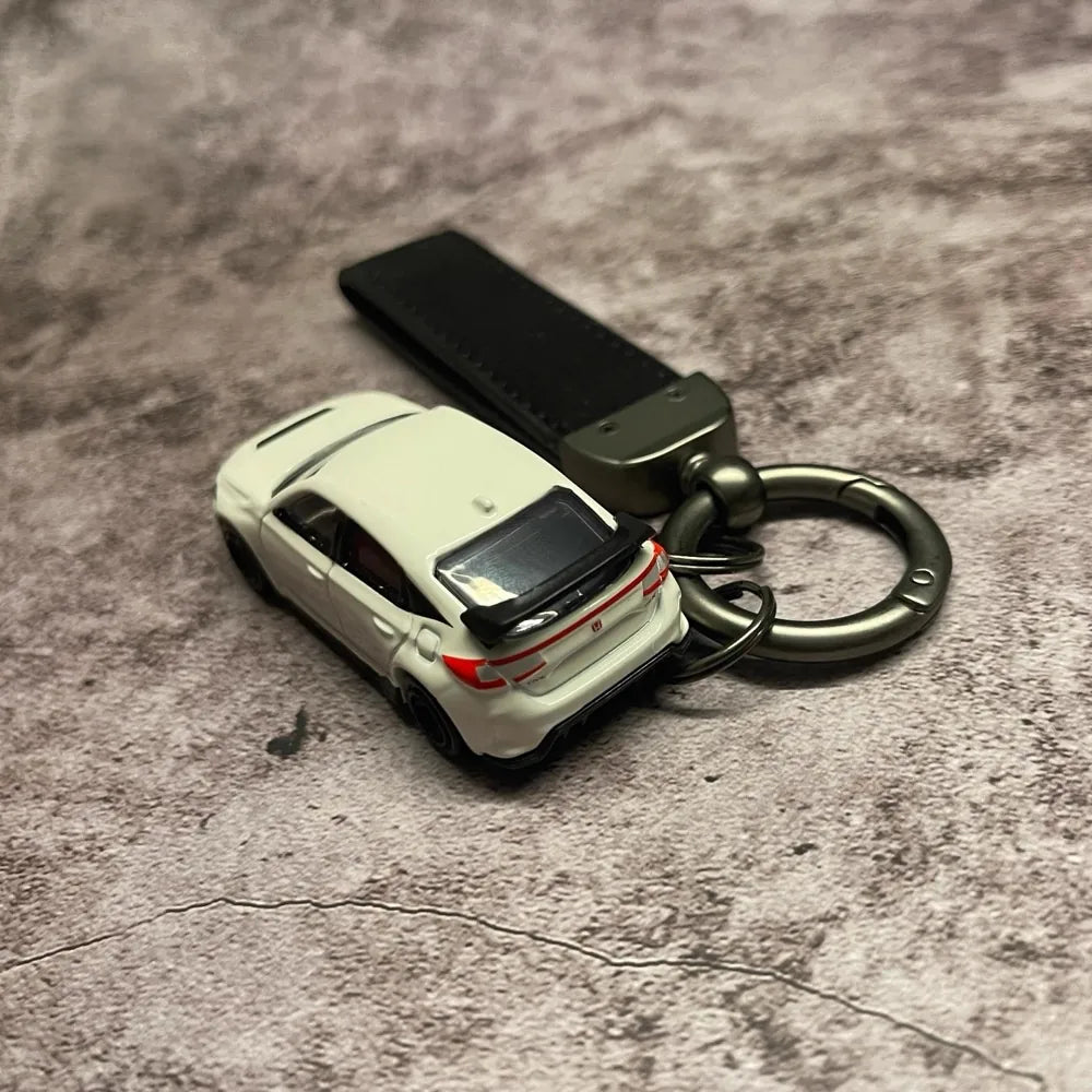 Honda Civic Type R Keychains 1:64 Model Car Keychain