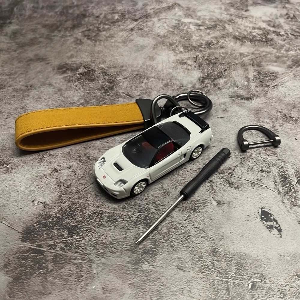Honda NSX Type R Keychains 1:64 سيارة مصغرة Keychain